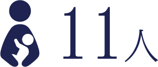 11人