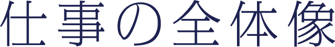 仕事の全体像